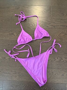 H&M purple bikini size 4